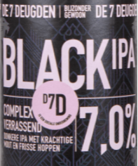 7 deugden black ipa logo 7 deugden black ipa logo